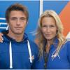 Exclusif : Estelle Lefébure le 22 juin 2013 sur le stand Renault aux 24 heures du Mans, elle est venue encourager son filleul de course le beau et talentueux pilote Nelson Panciatici