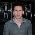 Le footballeur du Barça Lionel Messi à la presentation du "livre de Lionel Messi" par Dolce &amp; Gabbana, le 22 juin 2013 à Milan.