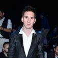 Lionel Messi assiste au defilé Dolce&amp;Gabbana hommes le 22 juin 2013 à Milan.