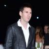 Lionel Messi assiste au defilé Dolce&Gabbana hommes le 22 juin 2013 à Milan.