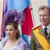 Le grand-duc Henri et la grande-duchesse Maria Teresa lors de la fête nationale le 23 juin 2013.