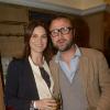Alexandre Brasseur et son amie Juliette à la soirée d'inauguration de la boutique Stone, 60 rue des Saint Pères, à Paris, le 25 juin 2013