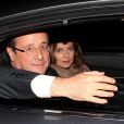 François Hollande et Valérie Trierweiler le 6 mai 2012 à Paris.