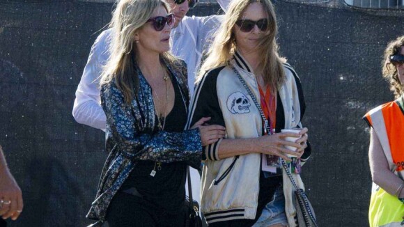 Glastonbury 2013 : Stella McCartney et Kate Moss, complices pour les Stones