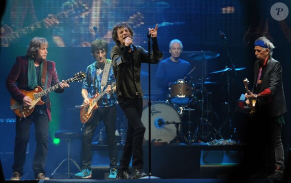 Les Rolling Stones à Glastonbury en Angleterre, le 29 juin 2013.