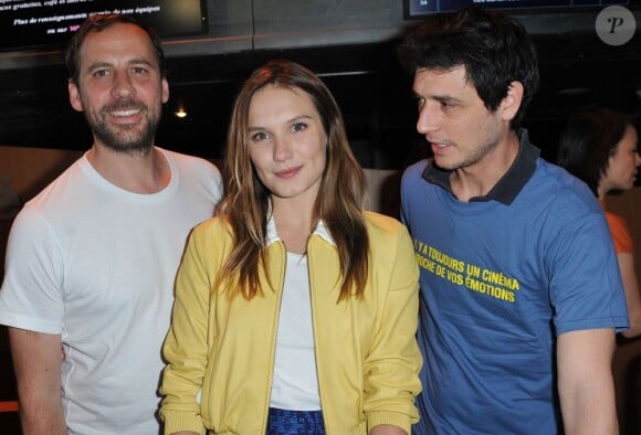 Ana Girardot, Jérémie Elkaïm et Fred Testot lors de l'inauguration de la Fête du cinéma à l'UGC Bercy à Paris le 30 juin 2013