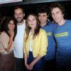 Géraldine Nakache, Fred Testot, Ana Girardot, Jérémie Elkaim et Baptiste Lecaplain lors de l'inauguration de la Fête du cinéma à l'UGC Bercy à Paris le 30 juin 2013