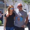 Christian Audigier et sa petite amie Nathalie Sorensen en vacances à Istanbul, le 24 juin 2013.
