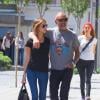 Christian Audigier et sa petite amie Nathalie Sorensen en vacances à Istanbul, le 24 juin 2013.