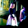 Sarah Jessica Parker sur le tournage de la 4e saison de Glee. Photo postée par Ryan Murphy.