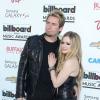 Avril Lavigne et son mari Chad Kroeger à la soirée de remise de prix 2013 Billboard Music Awards, au MGM Grand Garden Arena, à Las Vegas, le 19 mai 2013.