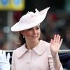 La duchesse de Cambridge, Kate Middleton, enceinte à Londres. Le 15 juin 2013.