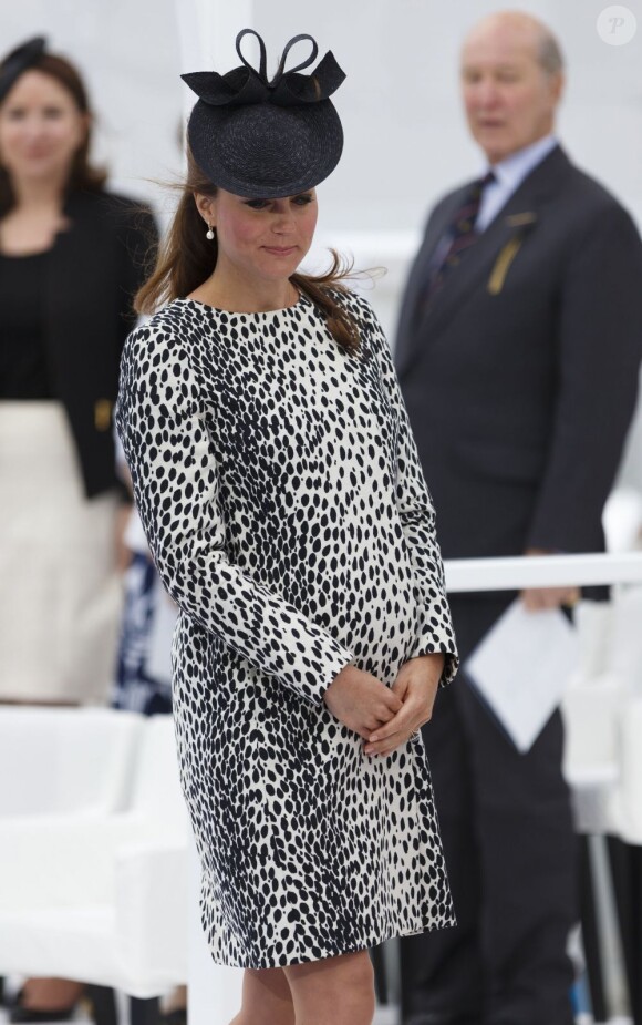 Kate Middleton à Southampton le 13 juin 2013.