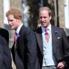 Le prince Harry et le Prince William à Northumberland, le 22 juin 2013.