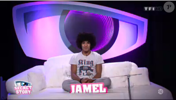 Jamel dans la quotidienne de Secret Story 7 sur TF1 le vendredi 5 juillet 2013