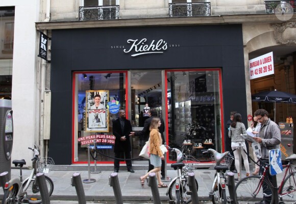 Inauguration de la nouvelle boutique Kiehl's à Paris le 4 juillet 2013