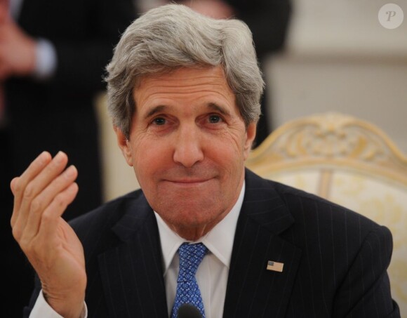 John Kerry, secrétaire d'État américain, le 8 mai 2013 en Russie.