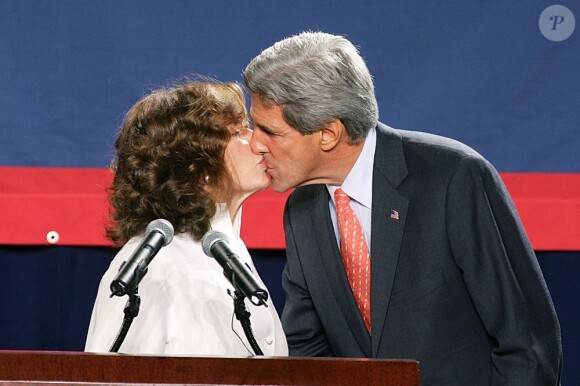 John Kerry et Teresa Heinz Kerry le 20 septembre 2044 à New York.