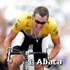 Lance Armstrong lors du Tour de France le 21 juillet 2001.