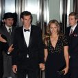 Andy Murray et sa compagne Kim Sears lors du dîner des champions de Wimbledon qui se tenait à l'hôtel Intercontinental de Londres le 7 juillet 2013