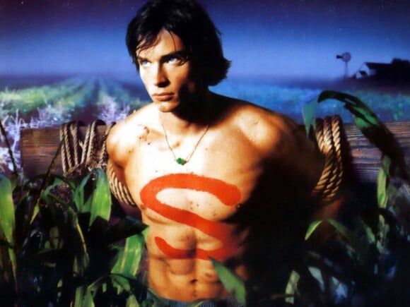 Affiche promo de la série Smallville.