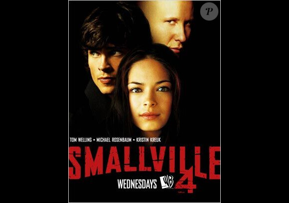 Affiche promo pour la 4e saison de Smallville.