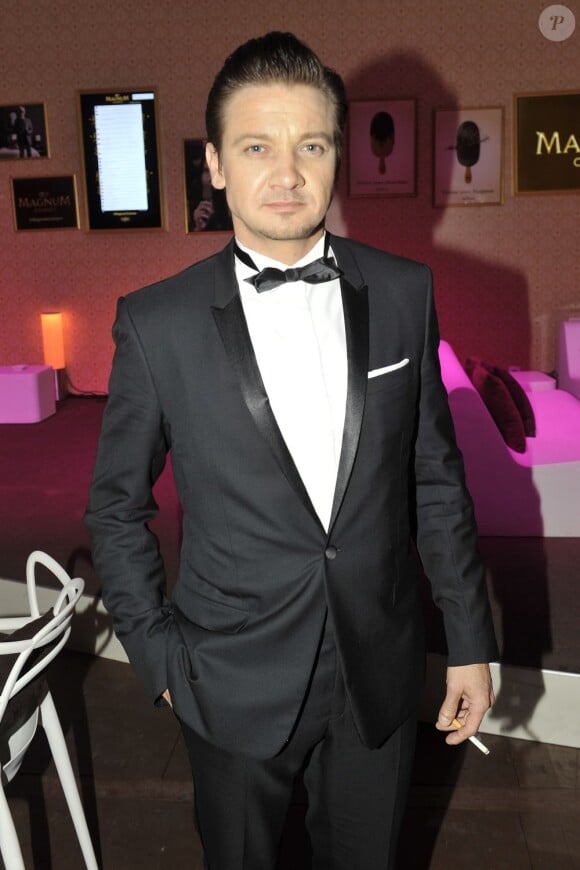 Jeremy Renner à Cannes, avec l'équipe du film The Immigrant, pour le 66e Festival de Cinéma, le 24 mai 2013.