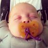 L'Anglaise Peaches Geldof adore prendre des photos de ses enfants Astala et Phaedra sur les réseaux sociaux. Le 8 juillet elle a d'ailleurs posté de nombreux clichés de ses bébés sur Instagram. Ici on peut voir Phaedra, né le 24 avril 2013.