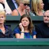 Judy et William Murray, lors de la finale de Wimbledon de leur fils Andy le 8 juillet 2012