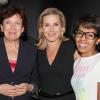 Exclusif - Roselyne Bachelot, Laurence Ferrari et Audrey Pulvar chez Castel à Paris, le 27 juin 2013.