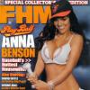 Anna Benson, en une de FHM en novembre 2004