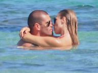 Victor Valdés et Yolanda, enceinte: Douces vacances au soleil avec leurs enfants