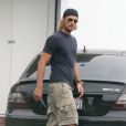 Exclusif - Gabriel Aubry emmene sa fille Nahla faire du shopping chez Fred Segal a West Hollywood, le 30 Juin 2013.