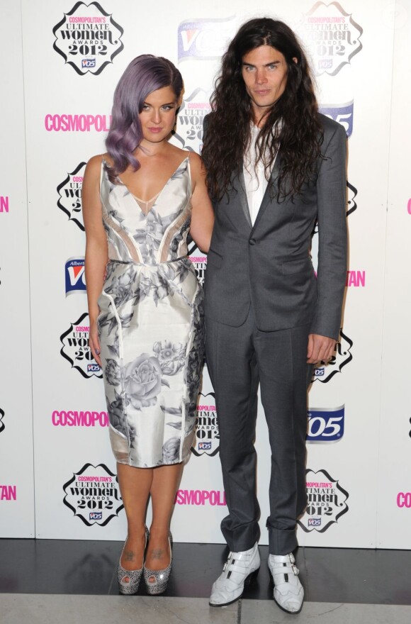 Kelly Osbourne et Matthew Mosshart lors de la soirée Cosmopolitan Ultimate Women of the Year Awards 2012 à Londres le 30 octobre 2012