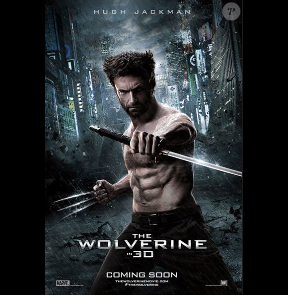 Hugh Jackman sur l'affiche de Wolverine - le combat de l'immortel