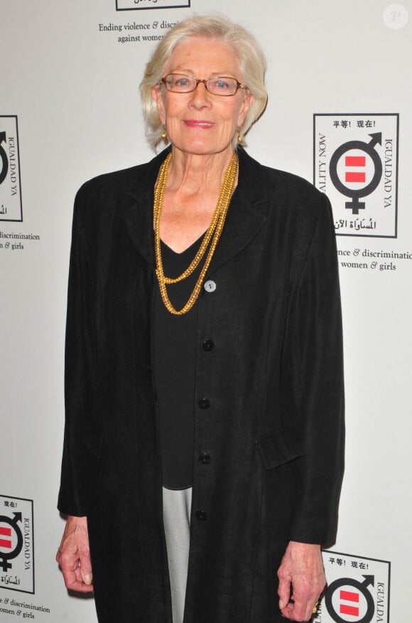 Vanessa Redgrave lors d'une soirée caritative le 19 avril 2012