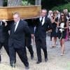 Exclusif - Les obsèques du réalisateur Sébastien Grall au cimetière parisien de Bagneux le 17 juillet 2013