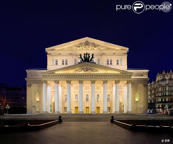 Le théâtre du Bolchoï à Moscou