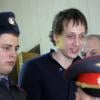 Pavel Dmitrichenko, inculpé pour l'agression à l'acide de Sergueï Filine, au tribunal de Moscou le 16 avril 2013