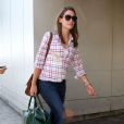 Jennifer Garner arrivant à l'aéroport de Los Angeles le 19 juillet 2013.