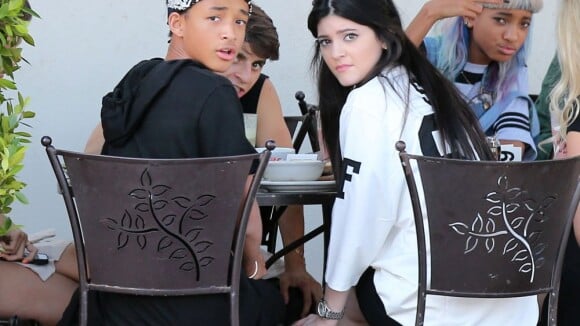 Kylie Jenner et Jaden Smith : Duo tactile devant la petite Willow Smith