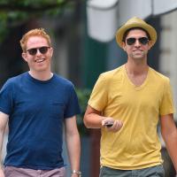 Jesse Tyler Ferguson et Justin Mikita : Première sortie pour les jeunes mariés