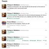 Pippa Middleton a assidûment tweeté au sujet de la naissance de son neveu le prince de Cambridge, fils du prince William et de Kate Middleton né le 22 juillet 2013.