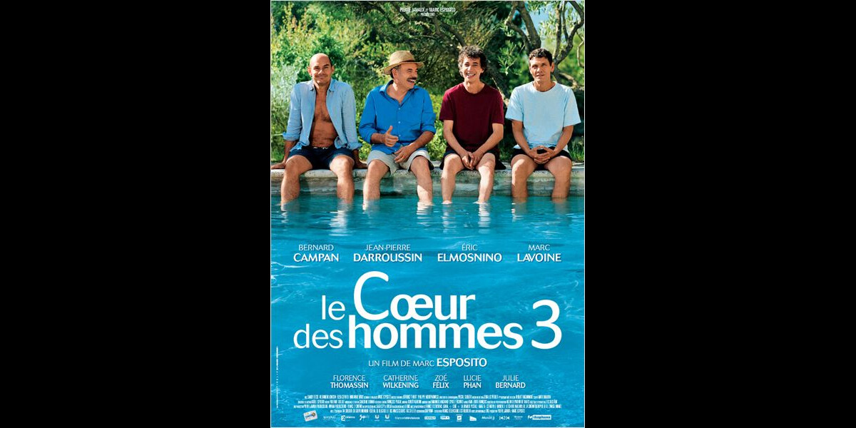 Photo : Affiche officielle du film Le Coeur des Hommes 3. - Purepeople