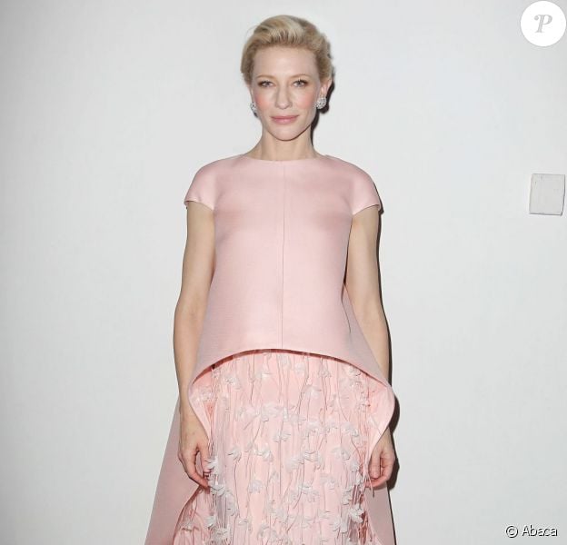 Cate Blanchett en Balenciaga pour la première de Blue Jasmine à New York, le 22 juillet 2013.
