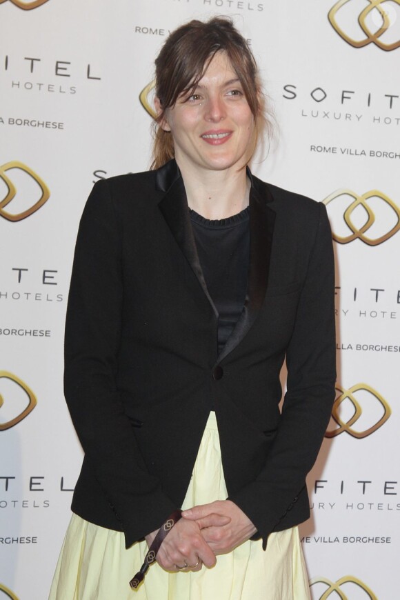 Valérie Donzelli à Rome en avril 2012, présidera le jury révélation Cartier à Deauville 2013.