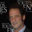 Vincent Lindon en novembre 2011 à Paris, présidera le 39e Festival du cinéma américain à Deauville 2013.