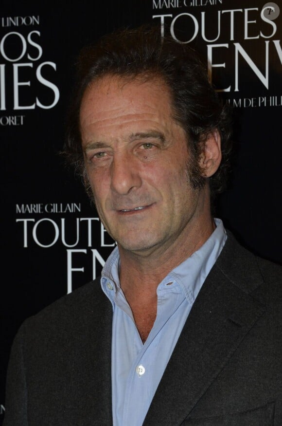 Vincent Lindon en novembre 2011 à Paris, présidera le 39e Festival du cinéma américain à Deauville 2013.
