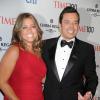 L'animateur Jimmy Fallon et Nancy Juvonen lors du gala du Time à New York le 23 avril 2013