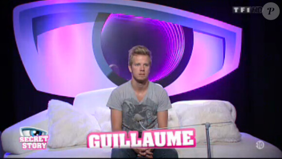 Guillaume est très énervé dans la quotidienne de Secret Story 7 le mercredi 24 juillet 2013 sur TF1